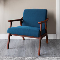 Navy blue deals modern chair